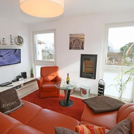 Strandvilla Mit Meerblick Und Balkon 아파트 바베